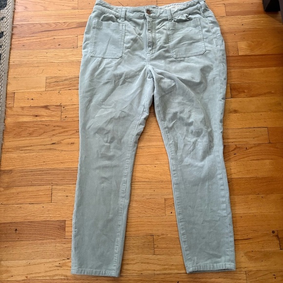 Anthropologie Pilcro Cropped Cords Size 16 - Picture 2 of 7